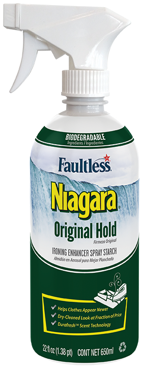 Faultless Niagara Original Starch Spray with Durafresh Technology